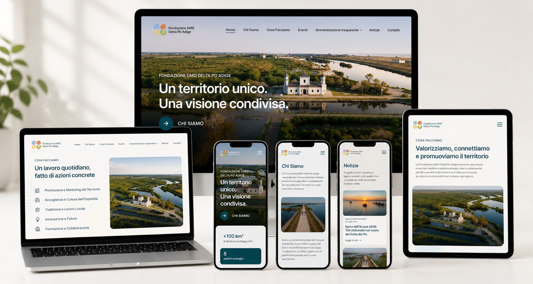 Sito Web - Fondazione DMO Delta Po Adige